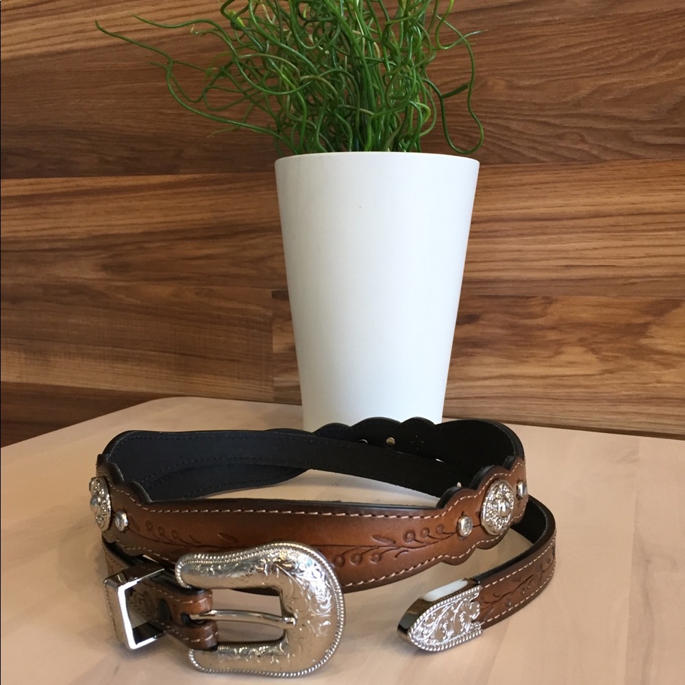 Genuine leather belt